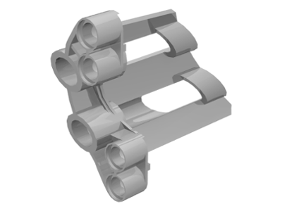 LEGO® los onderdeel Technisch Paneel Metallisch Zilver 32190