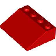 Plaatje in Gallery viewer laden, LEGO® los onderdeel Dakpan Algemeen in kleur Rood 3297