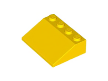 Plaatje in Gallery viewer laden, LEGO® los onderdeel Dakpan Algemeen in kleur Geel 3297