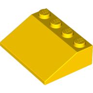 Plaatje in Gallery viewer laden, LEGO® los onderdeel Dakpan Algemeen in kleur Geel 3297