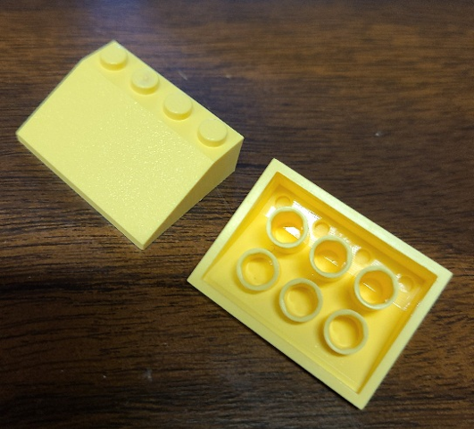 LEGO® los onderdeel Dakpan Algemeen Helder Lichtgeel 3297