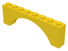 LEGO® los onderdeel Steen Boog in kleur Geel 3308