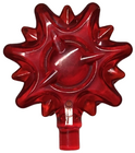 LEGO® los onderdeel Energy Effect Doorzichtig Rood 3473f
