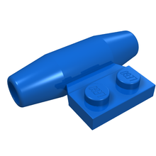 Plaatje in Gallery viewer laden, LEGO® los onderdeel Vliegtuig in kleur Blauw 3475b