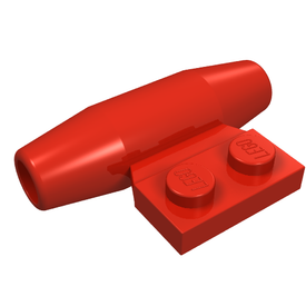 LEGO® los onderdeel Vliegtuig in kleur Rood 3475a