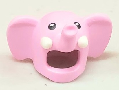 LEGO® los onderdeel Hoofddeksels in kleur Fel Roze 35857pb01