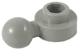 LEGO® los onderdeel Plaat Rond in kleur Lichtgrijs 3614b