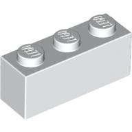 Plaatje in Gallery viewer laden, LEGO® los onderdeel Steen in kleur Wit 3622