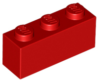 LEGO® los onderdeel Steen in kleur Rood 3622