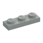 LEGO® los onderdeel Plaat Algemeen in kleur Lichtgrijs 3623