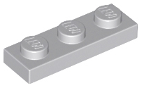 LEGO® onderdeel Plaat Algemeen Licht Blauwachtig Grijs 3623