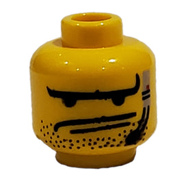 LEGO® los onderdeel Hoofd in kleur Geel 3626bpb0058