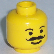 Plaatje in Gallery viewer laden, LEGO® los onderdeel Hoofd in kleur Geel 3626bpb0083