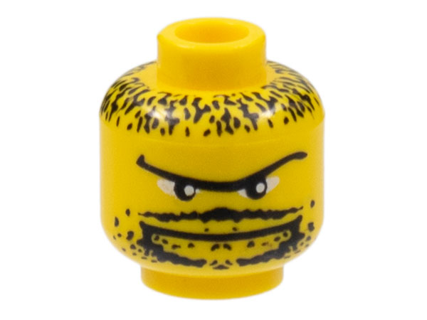 LEGO® los onderdeel Hoofd in kleur Geel 3626bpb0112