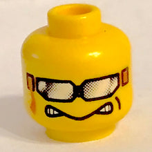 Plaatje in Gallery viewer laden, LEGO® los onderdeel Hoofd in kleur Geel 3626bpb0189