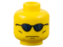 Plaatje in Gallery viewer laden, LEGO® los onderdeel Hoofd in kleur Geel 3626bpb0191