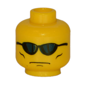LEGO® los onderdeel Hoofd in kleur Geel 3626bpb0191