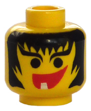 Plaatje in Gallery viewer laden, LEGO® los onderdeel Hoofd in kleur Geel 3626bpx20
