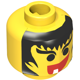 LEGO® los onderdeel Hoofd in kleur Geel 3626bpx20