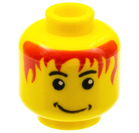 LEGO® los onderdeel Hoofd in kleur Geel 3626cpb0050