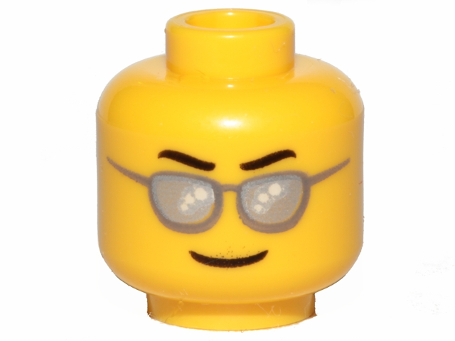 LEGO® los onderdeel Hoofd in kleur Geel 3626cpb1933