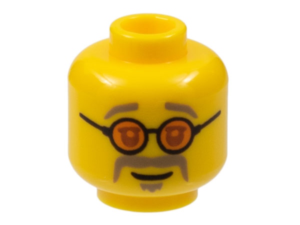 LEGO® los onderdeel Hoofd in kleur Geel 3626cpb1949