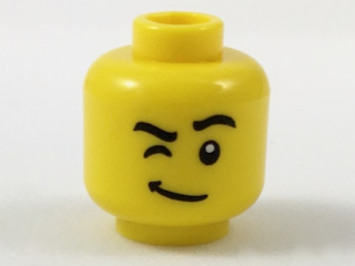 LEGO® los onderdeel Hoofd in kleur Geel 3626cpb1950