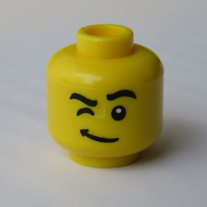 LEGO® los onderdeel Hoofd in kleur Geel 3626cpb1950