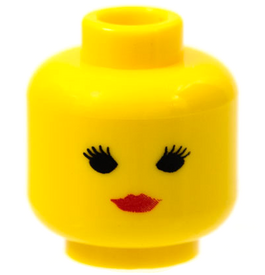 LEGO® los onderdeel Hoofd in kleur Geel 3626p02