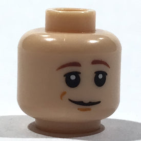 LEGO® los onderdeel Hoofd in kleur Lichte Noga 3626pb0655