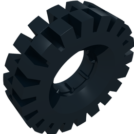 LEGO® los onderdeel Band in kleur Zwart 3634