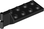 LEGO® los onderdeel Scharnier in kleur Zwart 3639