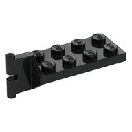 LEGO® los onderdeel Scharnier in kleur Zwart 3639
