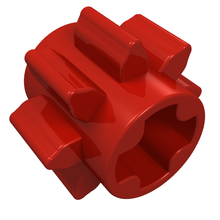 Plaatje in Gallery viewer laden, LEGO® los onderdeel Technische Tandwiel in kleur Rust 3647
