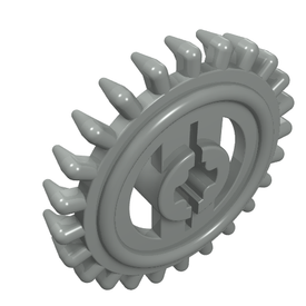 LEGO® los onderdeel Technische Tandwiel Lichtgrijs 3650b
