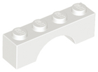 LEGO® los onderdeel Steen Boog in kleur Wit 3659