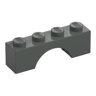 Plaatje in Gallery viewer laden, LEGO® los onderdeel Steen Boog in kleur Donkergrijs 3659