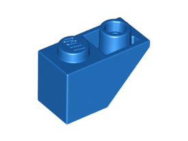 LEGO® los onderdeel Dakpan Omgekeerd in kleur Blauw 3665