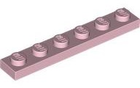 LEGO® los onderdeel Plaat Algemeen in kleur Roze 3666