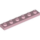 LEGO® los onderdeel Plaat Algemeen in kleur Roze 3666
