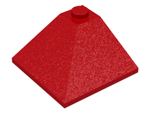 Plaatje in Gallery viewer laden, LEGO® los onderdeel Dakpan Algemeen in kleur Rood 3675