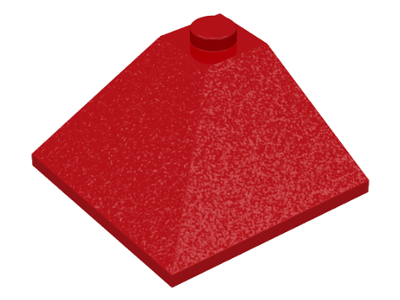 LEGO® los onderdeel Dakpan Algemeen in kleur Rood 3675