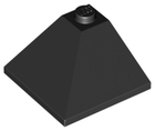 LEGO® los onderdeel Dakpan Algemeen in kleur Zwart 3675