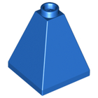 LEGO® los onderdeel Dakpan Algemeen in kleur Blauw 3688