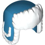 Plaatje in Gallery viewer laden, LEGO® los onderdeel Hoofddeksels in kleur Wit 36933pb02