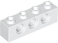 LEGO® los onderdeel Technische Steen in kleur Wit 3701