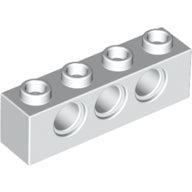 LEGO® los onderdeel Technische Steen in kleur Wit 3701