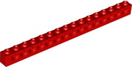 LEGO® los onderdeel Technische Steen in kleur Rood 3703