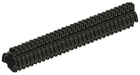LEGO® los onderdeel Technische As in kleur Zwart 3705b