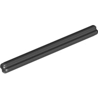 Plaatje in Gallery viewer laden, LEGO® los onderdeel Technische As in kleur Zwart 3706